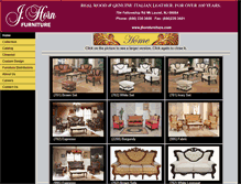 Tablet Screenshot of jhornfurniture.com